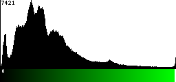 Green Histogram