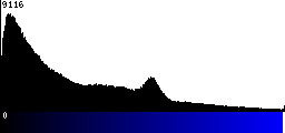 Blue Histogram