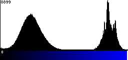 Blue Histogram