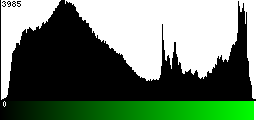 Green Histogram