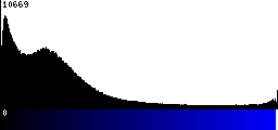Blue Histogram