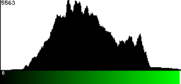 Green Histogram