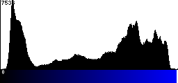 Blue Histogram