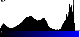 Blue Histogram