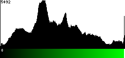 Green Histogram