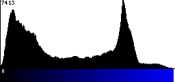 Blue Histogram