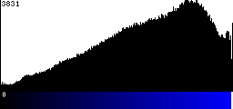 Blue Histogram