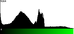 Green Histogram