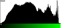 Green Histogram
