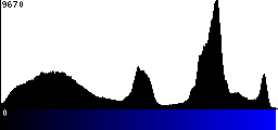 Blue Histogram