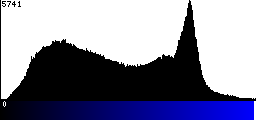 Blue Histogram