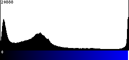 Blue Histogram