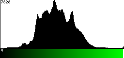 Green Histogram