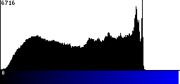 Blue Histogram