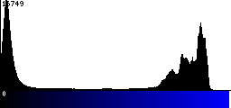 Blue Histogram
