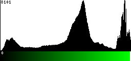 Green Histogram