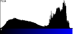Blue Histogram