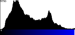 Blue Histogram