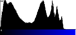 Blue Histogram