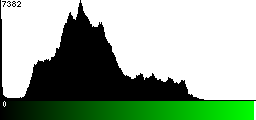 Green Histogram