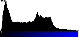 Blue Histogram