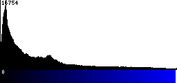 Blue Histogram