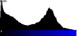 Blue Histogram