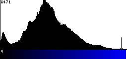 Blue Histogram