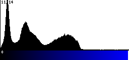 Blue Histogram