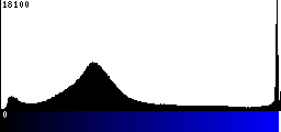 Blue Histogram
