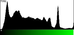 Green Histogram