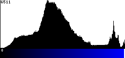 Blue Histogram