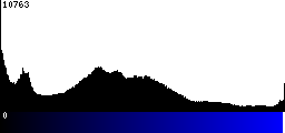 Blue Histogram