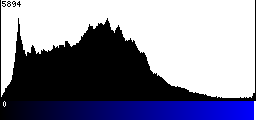 Blue Histogram