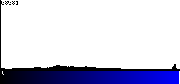 Blue Histogram
