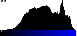 Blue Histogram