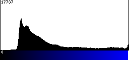 Blue Histogram