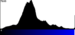 Blue Histogram