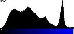 Blue Histogram