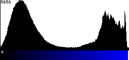 Blue Histogram