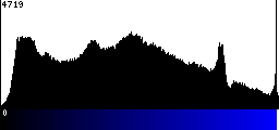 Blue Histogram