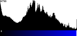 Blue Histogram