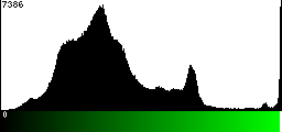 Green Histogram