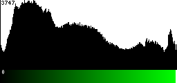 Green Histogram