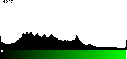 Green Histogram