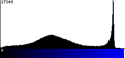 Blue Histogram
