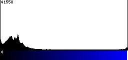 Blue Histogram