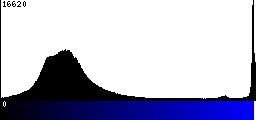 Blue Histogram