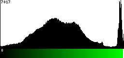 Green Histogram