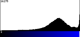 Blue Histogram
